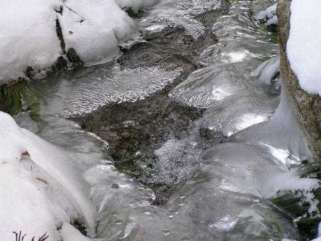 ◆川面の氷◆